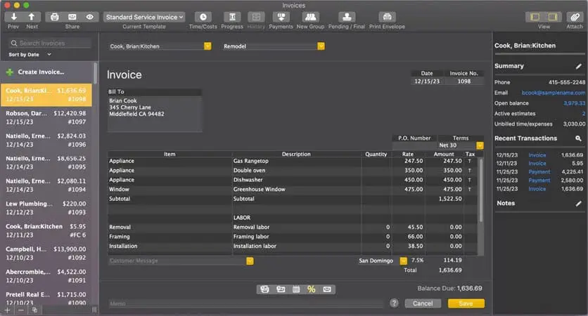 Dark mode - Screenshot
