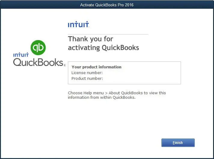 Activation Success Message - Screenshot Image