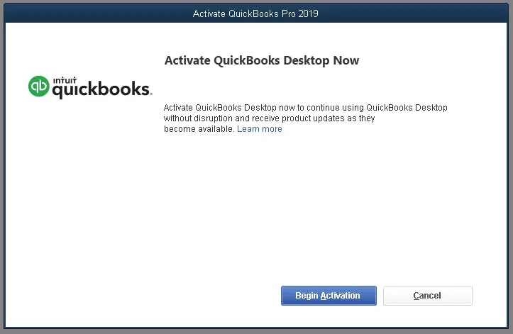 Begin registration - Screenshot Image